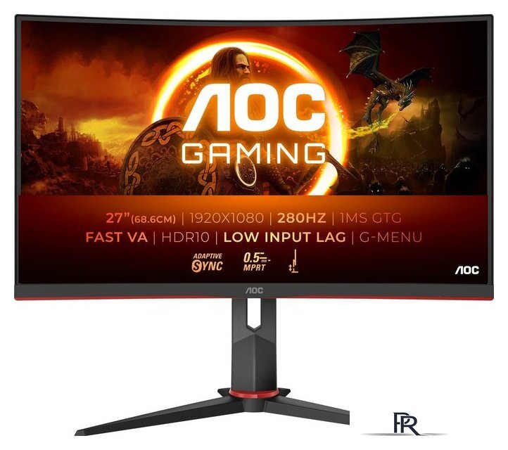 Игровой монитор AOC Gaming C27G2Z3/BK - Изображение №2 — Интернет-магазин ПроЗаказ