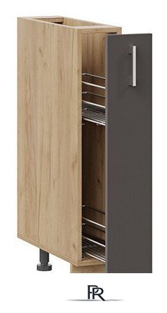 Шкаф напольный Трия Габриэлла 1Н15К (дуб крафт золотой/муссон) - Изображение №2 — Интернет-магазин ПроЗаказ