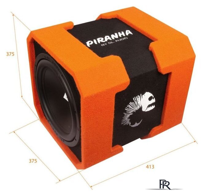 Автомобильная акустика DL Audio Piranha 12A V.2 Twin (оранжевый) - Изображение №7 — Интернет-магазин ПроЗаказ