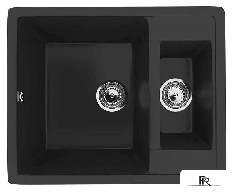 Кухонная мойка Ulgran U-106 (344 ультра-черный) - Изображение №1 — Интернет-магазин ПроЗаказ
