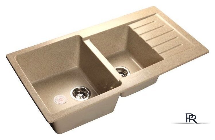 Кухонная мойка GranFest GF-P980KL (песочный) - Изображение №1 — Интернет-магазин ПроЗаказ