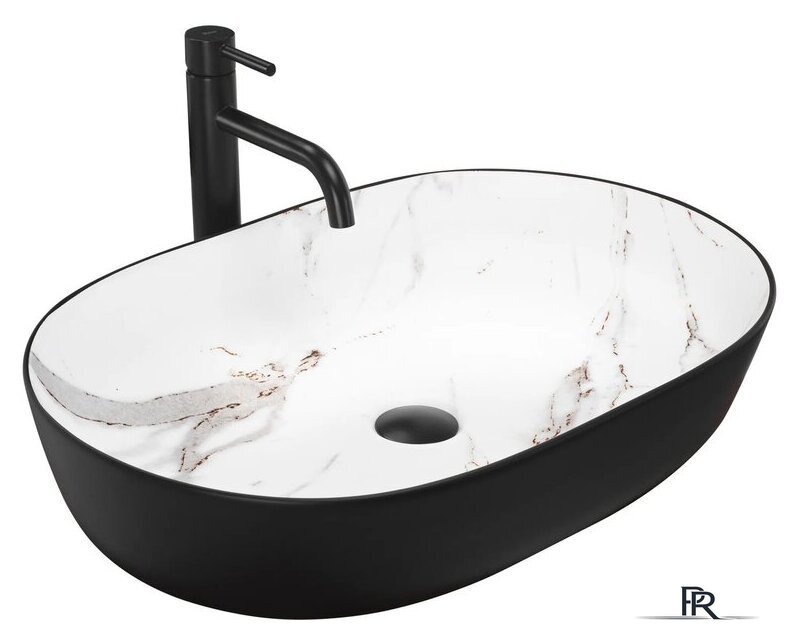 Умывальник Rea Cleo Black/Aiax Matt - Изображение №1 — Интернет-магазин ПроЗаказ