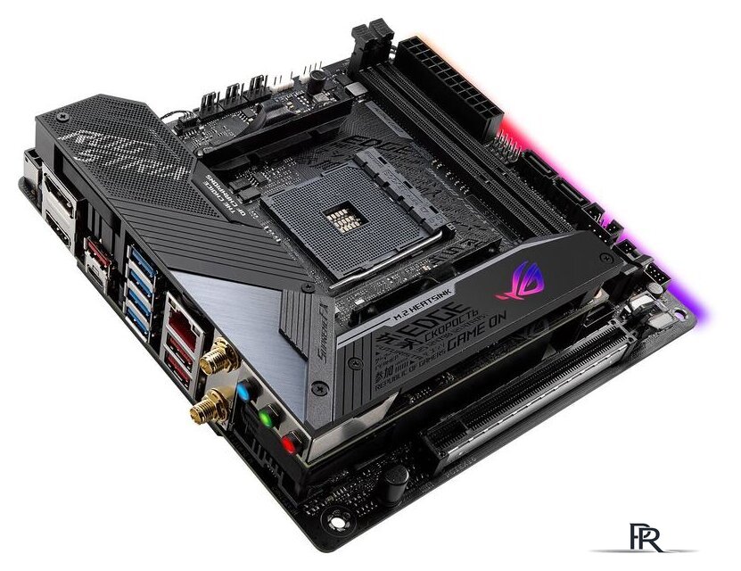Материнская плата ASUS ROG Strix X570-I Gaming - Изображение №2 — Интернет-магазин ПроЗаказ