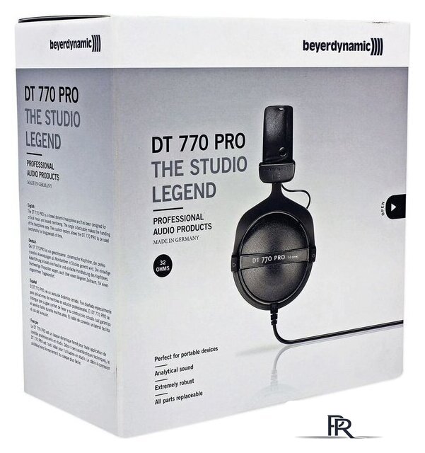 Наушники Beyerdynamic DT 770 PRO 32 Ohm - Изображение №3 — Интернет-магазин ПроЗаказ