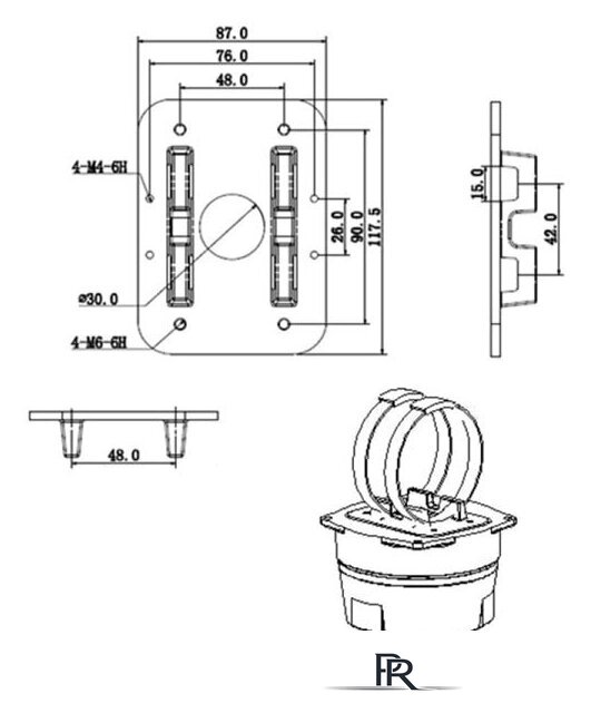 Крепление для камер видеонаблюдения Dahua DH-PFA152-E - Изображение №7 — Интернет-магазин ПроЗаказ