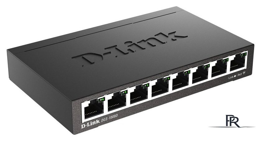 Неуправляемый коммутатор D-Link DGS-1008D/R1A - Изображение №2 — Интернет-магазин ПроЗаказ
