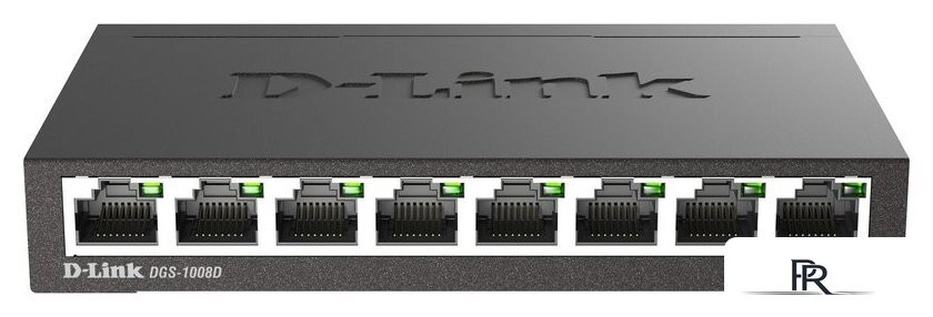 Неуправляемый коммутатор D-Link DGS-1008D/R1A - Изображение №1 — Интернет-магазин ПроЗаказ
