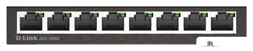 Неуправляемый коммутатор D-Link DGS-1008D/R1A - Изображение №3 — Интернет-магазин ПроЗаказ