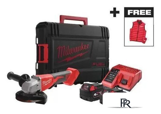 Угловая шлифмашина Milwaukee BLSAG125XPDMC-402X 4933499460 (с 2-мя АКБ, кейс) - Изображение №1 — Интернет-магазин ПроЗаказ