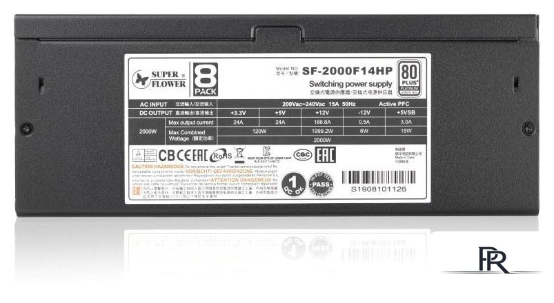 Блок питания Super Flower Leadex Platinum SF-2000F14HP - Изображение №4 — Интернет-магазин ПроЗаказ