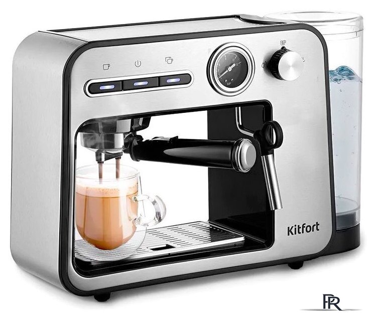 Рожковая кофеварка Kitfort KT-7515 - Изображение №1 — Интернет-магазин ПроЗаказ