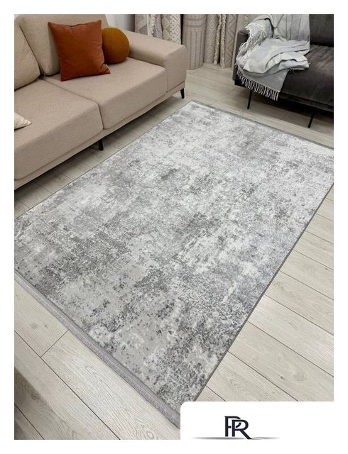 Ковер для жилой комнаты Radjab Carpet Беллуччи Прямоугольник HL 616 12730 (2x4, Grey) - Изображение №2 — Интернет-магазин ПроЗаказ