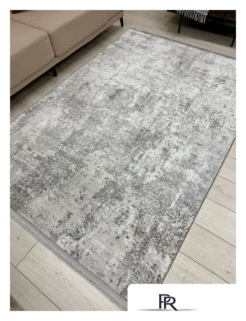 Ковер для жилой комнаты Radjab Carpet Беллуччи Прямоугольник HL 616 12730 (2x4, Grey) - Изображение №4 — Интернет-магазин ПроЗаказ