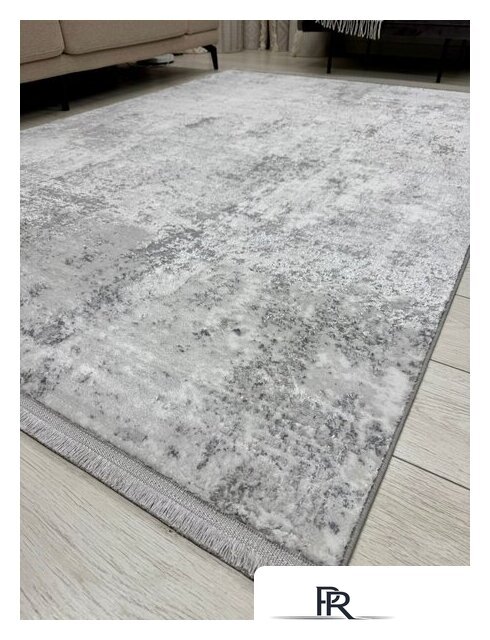 Ковер для жилой комнаты Radjab Carpet Беллуччи Прямоугольник HL 616 12730 (2x4, Grey) - Изображение №7 — Интернет-магазин ПроЗаказ
