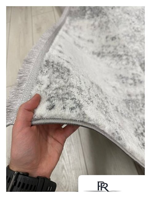 Ковер для жилой комнаты Radjab Carpet Беллуччи Прямоугольник HL 616 12730 (2x4, Grey) - Изображение №6 — Интернет-магазин ПроЗаказ