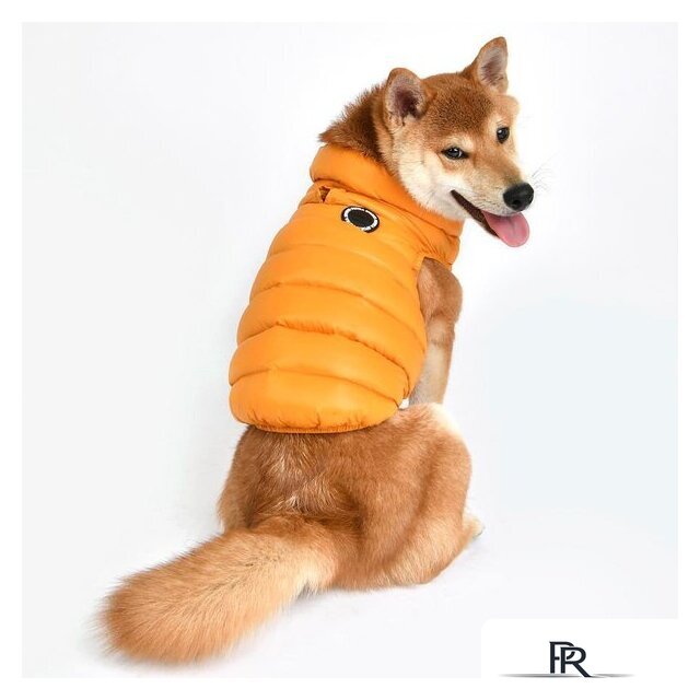 Жилетка для животных Puppia Ultra Light Vest A PAPD-JM1670-MS-S (оранжевый) - Изображение №4 — Интернет-магазин ПроЗаказ