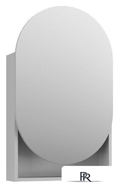  Lauter Шкаф с зеркалом Estel 50 (светло-серый полуматовый) - Изображение №1 — Интернет-магазин ПроЗаказ