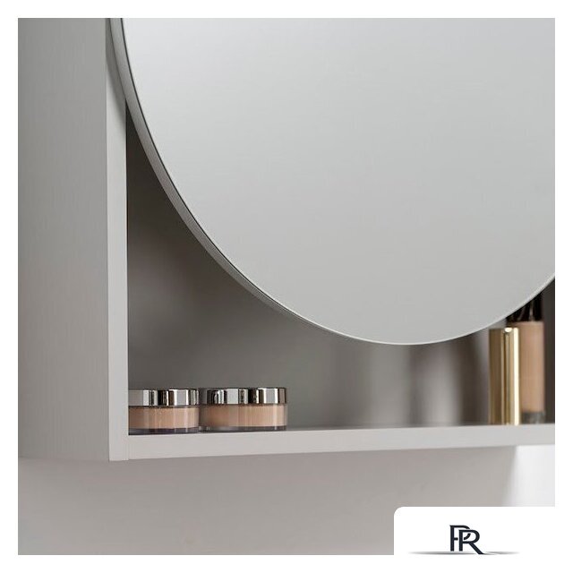  Lauter Шкаф с зеркалом Estel 50 (светло-серый полуматовый) - Изображение №5 — Интернет-магазин ПроЗаказ