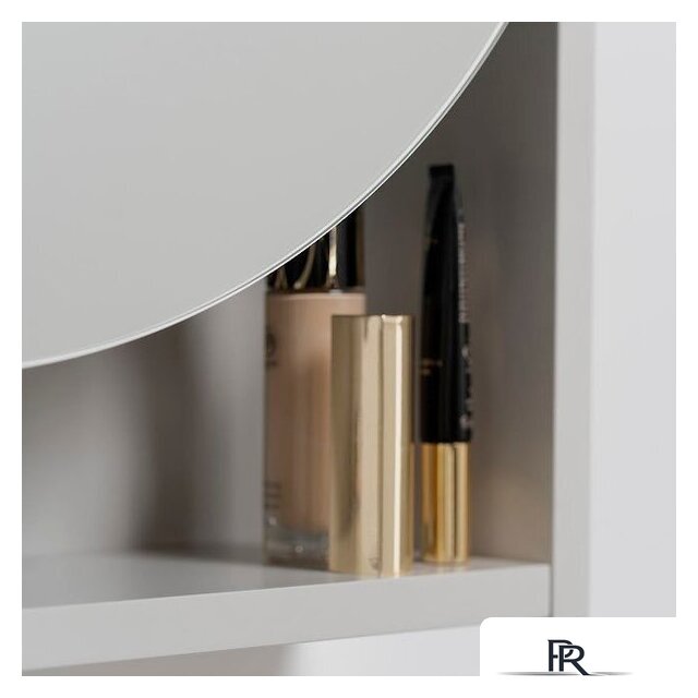  Lauter Шкаф с зеркалом Estel 50 (светло-серый полуматовый) - Изображение №4 — Интернет-магазин ПроЗаказ