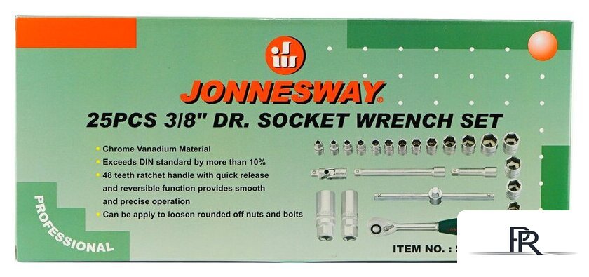 Универсальный набор инструментов Jonnesway S04H3125S (24 предмета) - Изображение №7 — Интернет-магазин ПроЗаказ