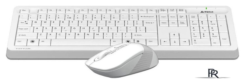 Офисный набор A4Tech Fstyler FG1010S (белый/серый) - Изображение №1 — Интернет-магазин ПроЗаказ