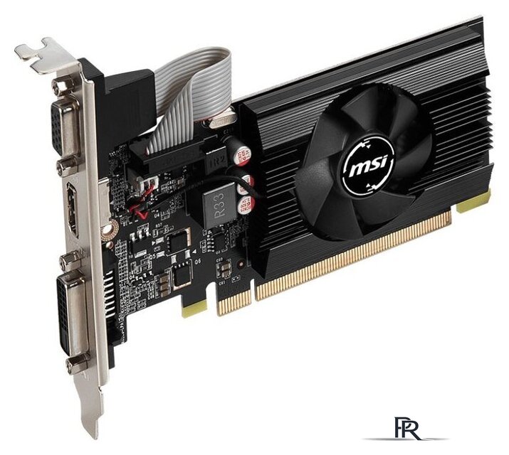 Видеокарта MSI GeForce GT 730 2GB DDR3 N730K-2GD3/LP - Изображение №3 — Интернет-магазин ПроЗаказ
