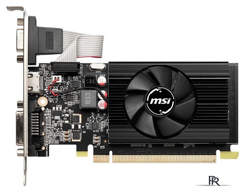 Видеокарта MSI GeForce GT 730 2GB DDR3 N730K-2GD3/LP - Изображение №1 — Интернет-магазин ПроЗаказ