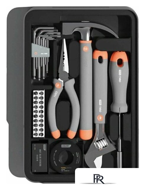 Набор домашнего мастера Deli H1001-ADE (15 предметов) - Изображение №1 — Интернет-магазин ПроЗаказ