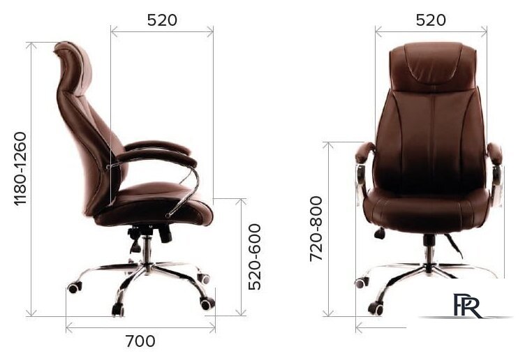 Офисное кресло Everprof Forum PU (черный) - Изображение №2 — Интернет-магазин ПроЗаказ