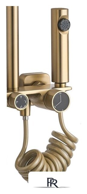 Душевая система  Rea Helix Matt Gold REA-P6621 - Изображение №6 — Интернет-магазин ПроЗаказ