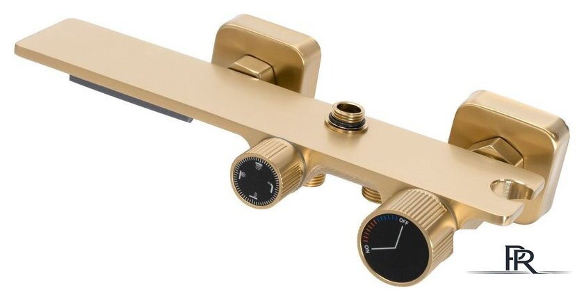 Душевая система  Rea Helix Matt Gold REA-P6621 - Изображение №2 — Интернет-магазин ПроЗаказ