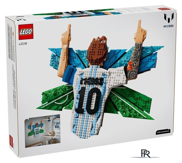 Конструктор LEGO Editions 43018 Лионель Месси — празднование гола - Изображение №10 — Интернет-магазин ПроЗаказ