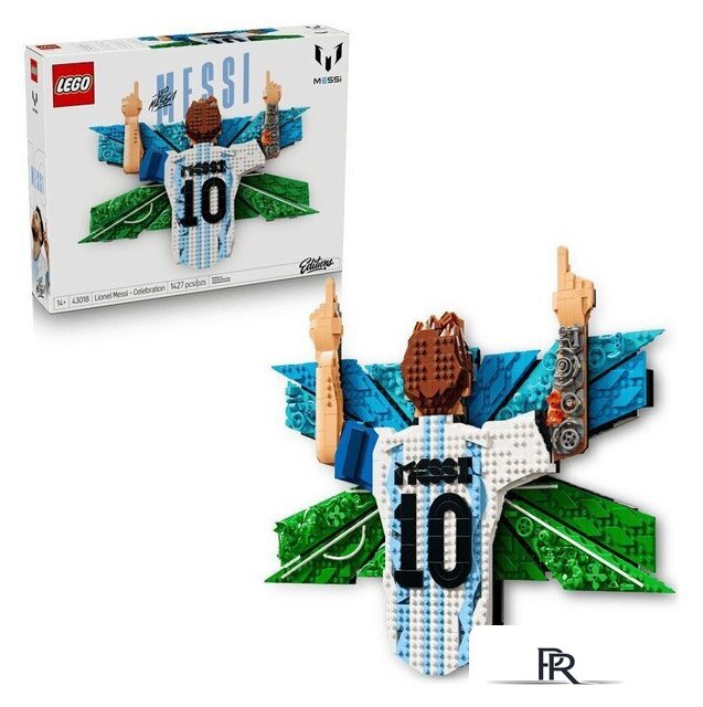 Конструктор LEGO Editions 43018 Лионель Месси — празднование гола - Изображение №1 — Интернет-магазин ПроЗаказ