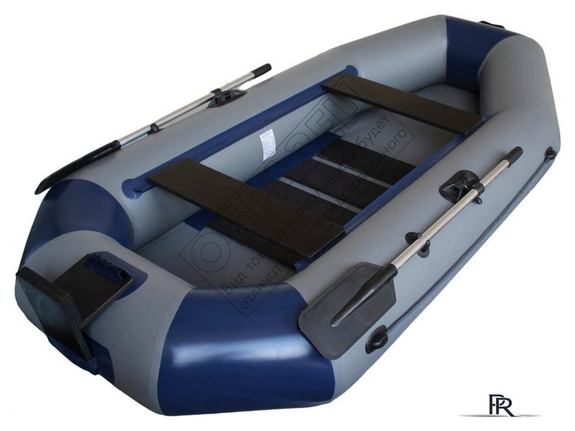 Моторно-гребная лодка Vivax К270Т с ковриком-сланью (без киля, серый/черный) - Изображение №2 — Интернет-магазин ПроЗаказ