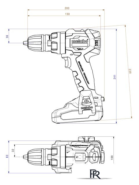 Дрель-шуруповерт Metabo BS 18 LT BL Q (без АКБ и кейса) - Изображение №6 — Интернет-магазин ПроЗаказ