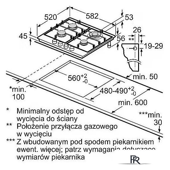 Варочная панель Bosch Serie 6 PCH6A5I90 - Изображение №6 — Интернет-магазин ПроЗаказ