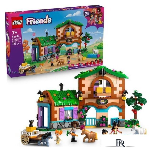 Конструктор LEGO Friends 42654 Ранчо и конюшня пони - Изображение №1 — Интернет-магазин ПроЗаказ