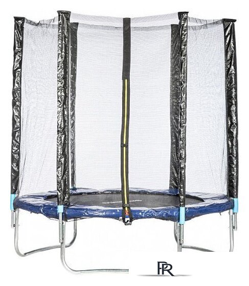 Батут Sundays Favorite 12FT (синий, с сеткой и лестницей) - Изображение №1 — Интернет-магазин ПроЗаказ