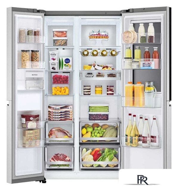 Холодильник side by side LG DoorCooling+ GC-Q257CAFV - Изображение №2 — Интернет-магазин ПроЗаказ