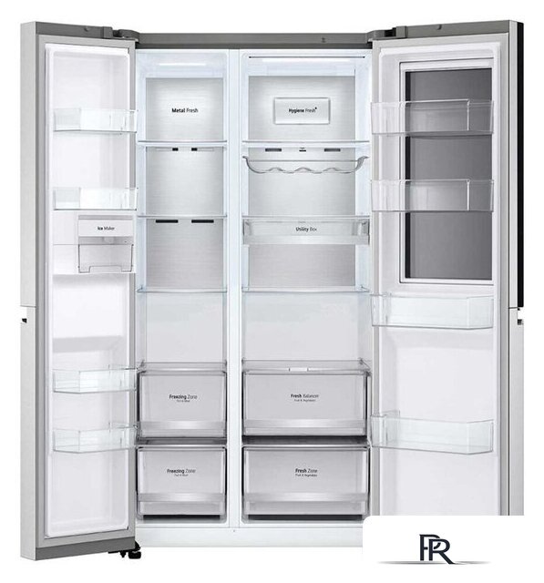 Холодильник side by side LG DoorCooling+ GC-Q257CAFV - Изображение №9 — Интернет-магазин ПроЗаказ