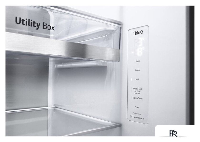 Холодильник side by side LG DoorCooling+ GC-Q257CAFV - Изображение №8 — Интернет-магазин ПроЗаказ