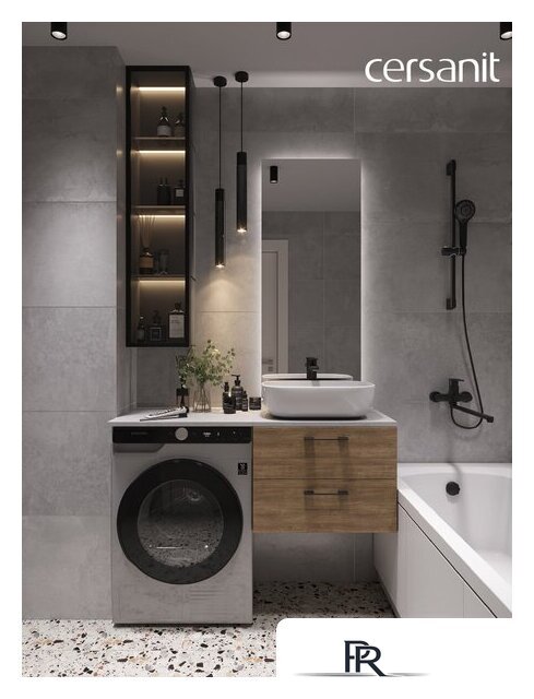  Cersanit Тумба под умывальник Lara 50 Como 50 64132 (орех) - Изображение №10 — Интернет-магазин ПроЗаказ