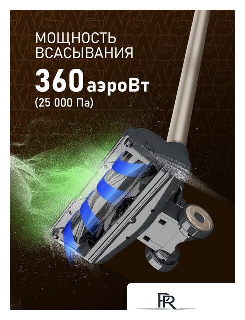 Пылесос Weissgauff V24 BLDC 400 Graphite Turbo - Изображение №9 — Интернет-магазин ПроЗаказ