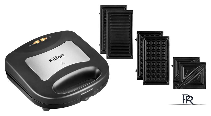 Многофункциональная сэндвичница Kitfort KT-1660 - Изображение №1 — Интернет-магазин ПроЗаказ