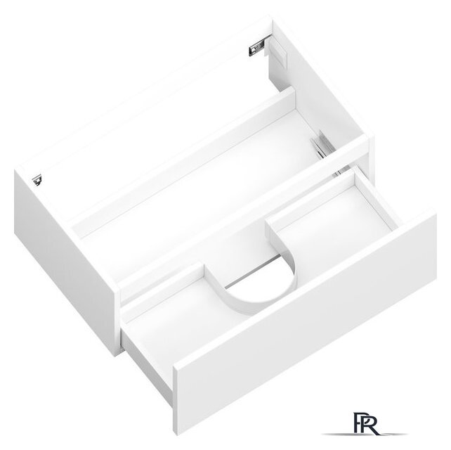  ЗОВ Тумба с умывальником Кито 100 K100LW0MWM-LDSPW6002 (белый матовый) - Изображение №7 — Интернет-магазин ПроЗаказ