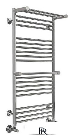 Полотенцесушитель TERMINUS Аврора П20 500x1000 с 2 полками нп (хром) - Изображение №3 — Интернет-магазин ПроЗаказ