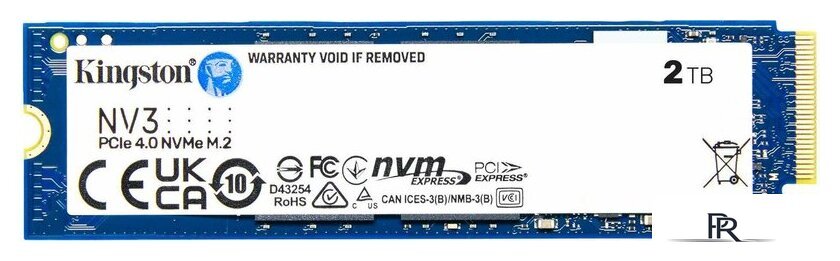 SSD Kingston NV3 2TB SNV3S/2000GBK - Изображение №1 — Интернет-магазин ПроЗаказ