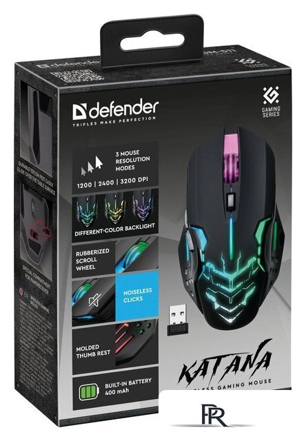 Игровая мышь Defender Katana GM-511 (черный) - Изображение №8 — Интернет-магазин ПроЗаказ
