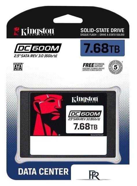 SSD Kingston DC600M 7.68TB SEDC600M/7680G - Изображение №3 — Интернет-магазин ПроЗаказ