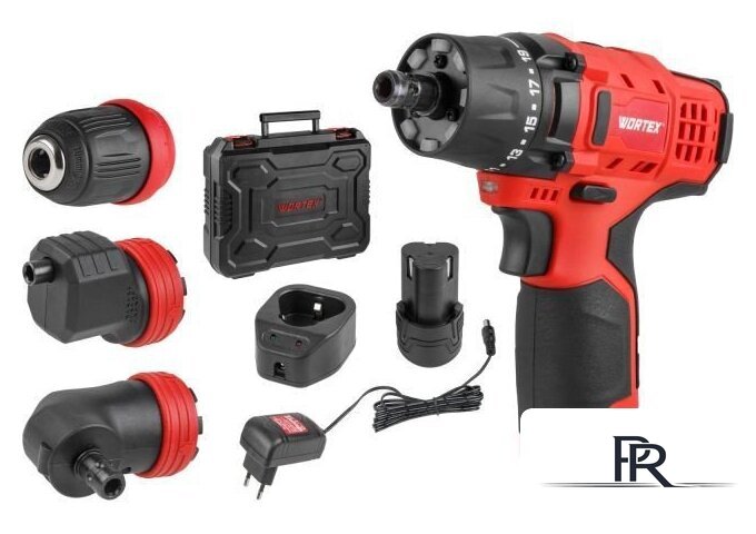 Дрель-шуруповерт Wortex LX BD 1215 Li Set 1326469 (с 2-мя АКБ, кейс) - Изображение №1 — Интернет-магазин ПроЗаказ